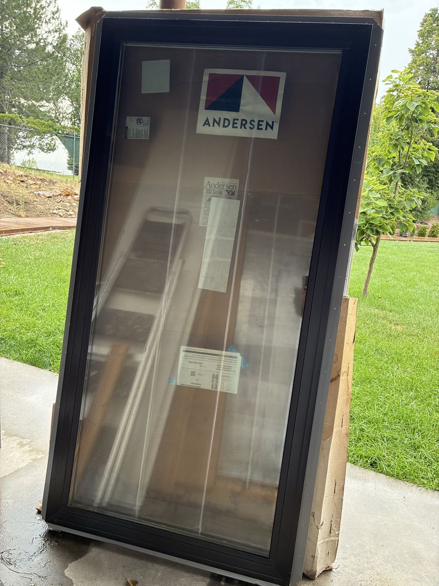 Anderson 100 series Bronze Fixed Windows Brand new