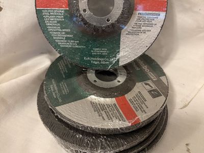 Metal grinding disc