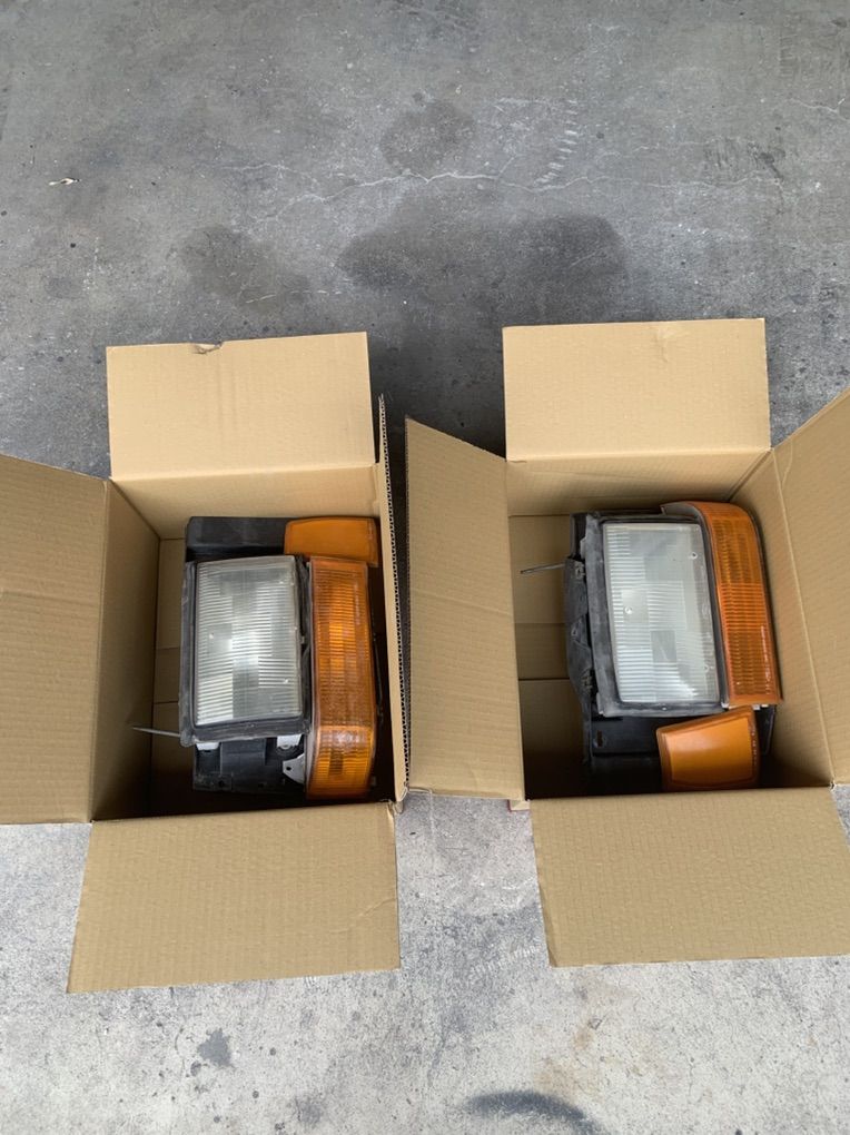 Headlight Assemblies, For A 1990 Ford Bronco Two