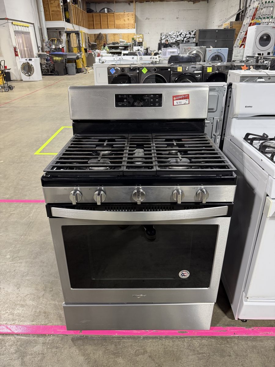 SPARKLING CONDITION WHIRLPOOL GAS TOP RANGE