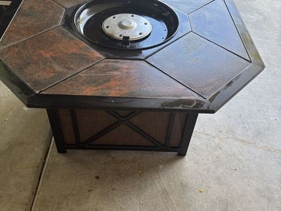 Propane fire pit