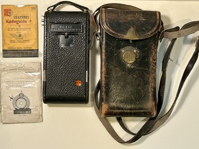 Antique Vintage Kodak Folding Camera Autographic