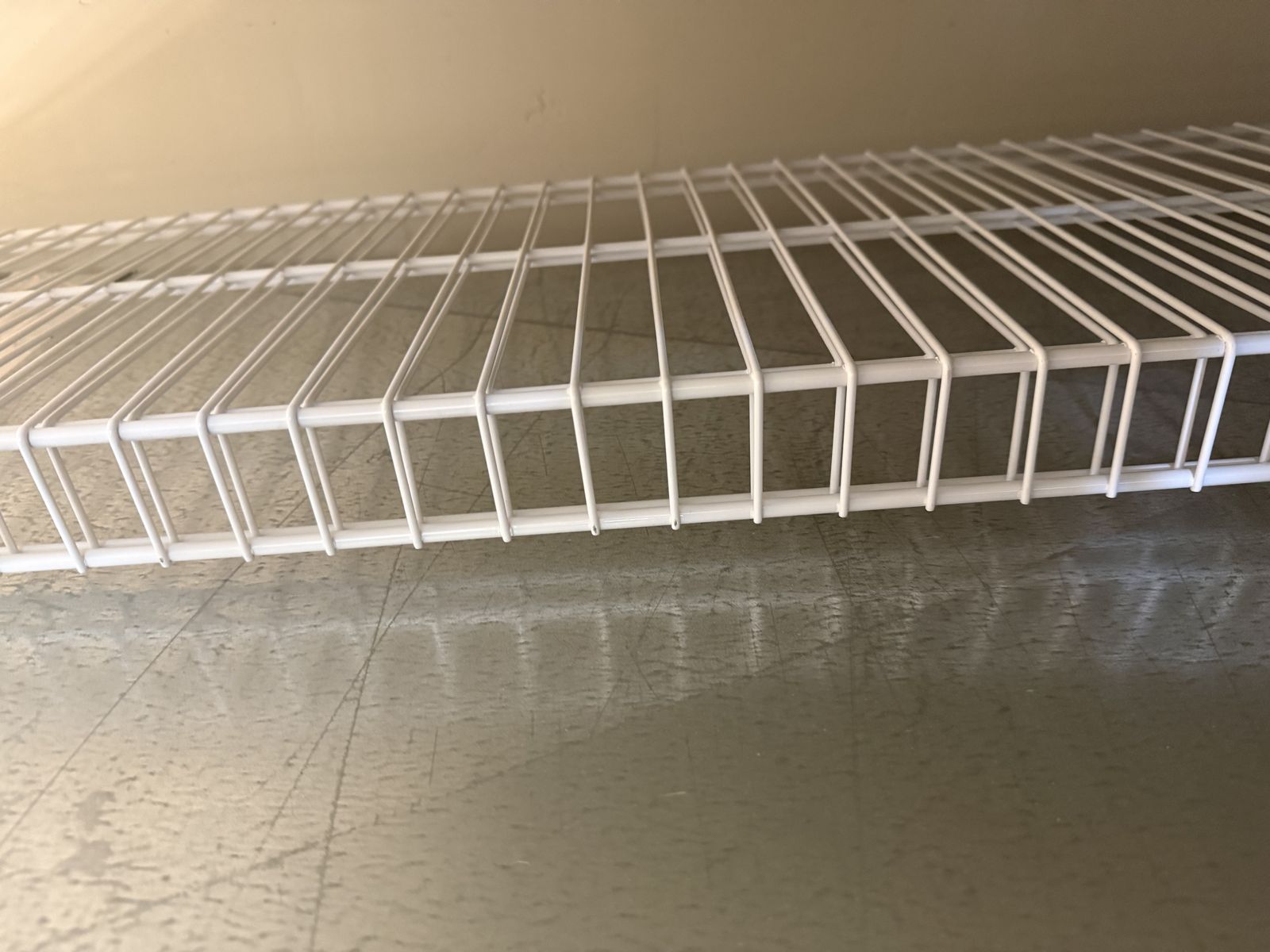 Ventilated Wire Shelf - BOGO - TWO SHELVES - 96" x 12"