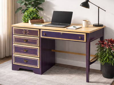 Refinished Writing Desk | Home Office Desk | Vintage Quality