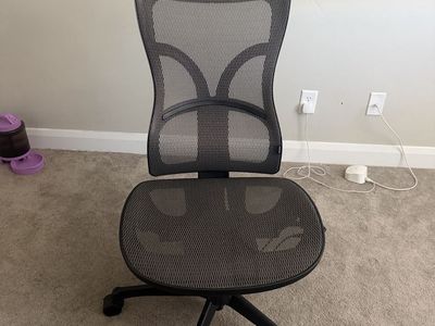 Black Ergonomic Rolling Office Chair