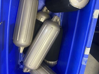 6 Taylor Made Beige Tan Boat Dock Fenders