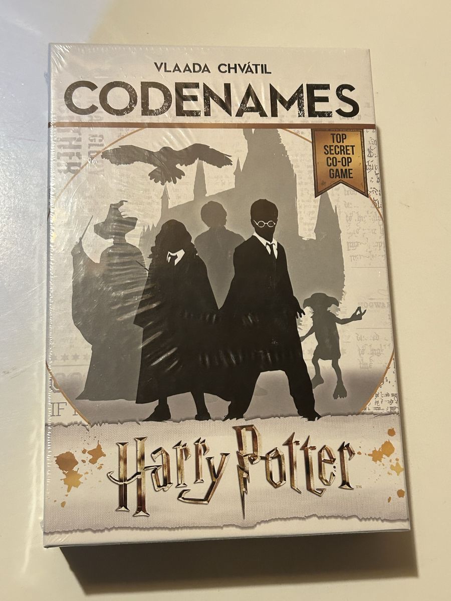 NEW! Codenames: Harry Potter - New, Sealed, Top Secret Co-op