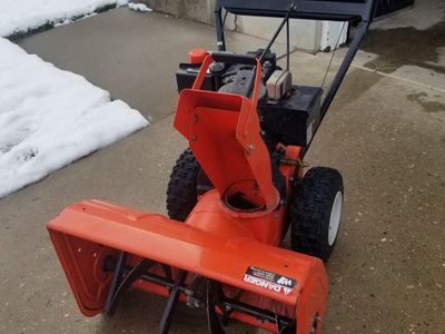 Ariens ST524 5HP 24" Two-Stage Gas Snow Blower - Well-Maintained & Ready for Snow 120 Volt AC Electric Start