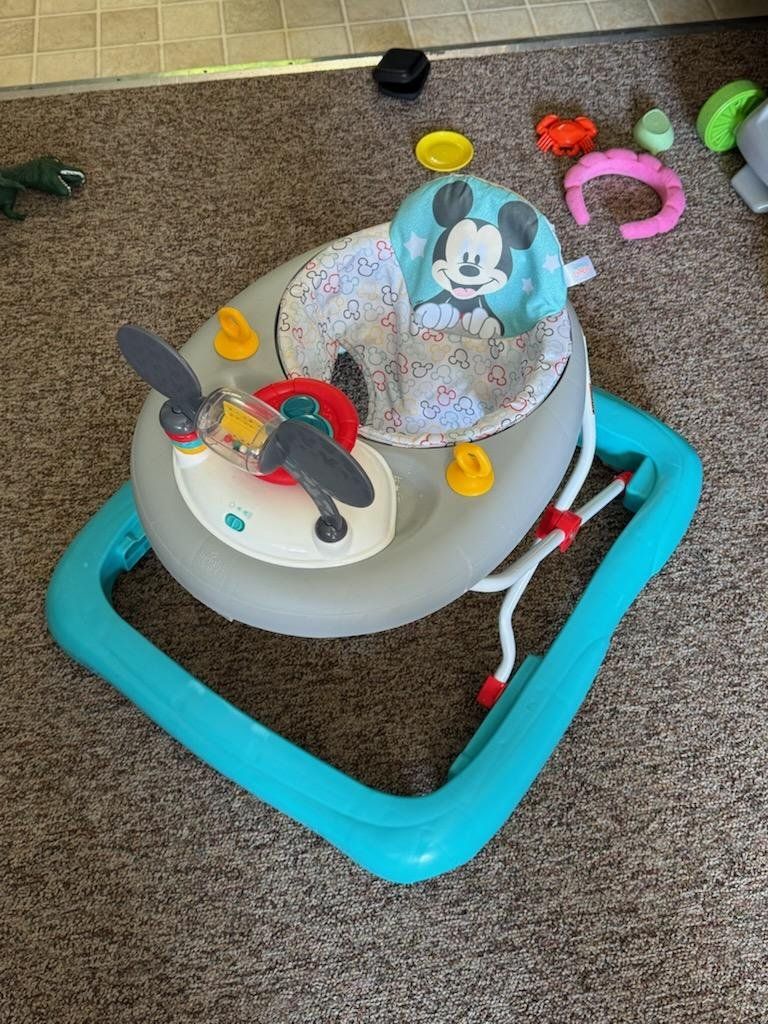Micky mouse baby walker