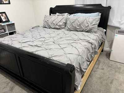 King size bed frame