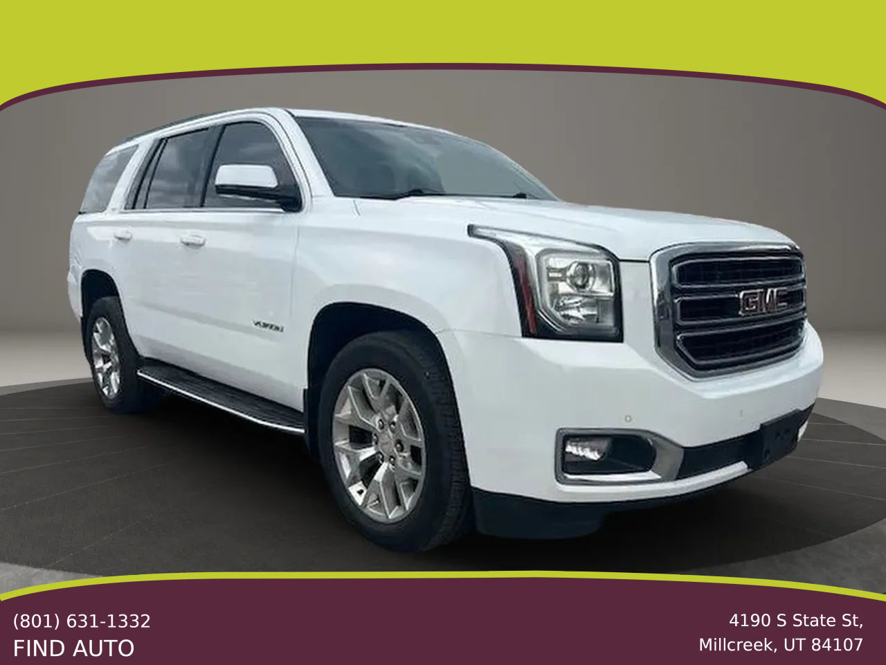 2018 GMC Yukon SLT