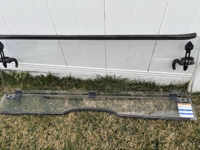 Yamaha RMax Fold Down Windshield