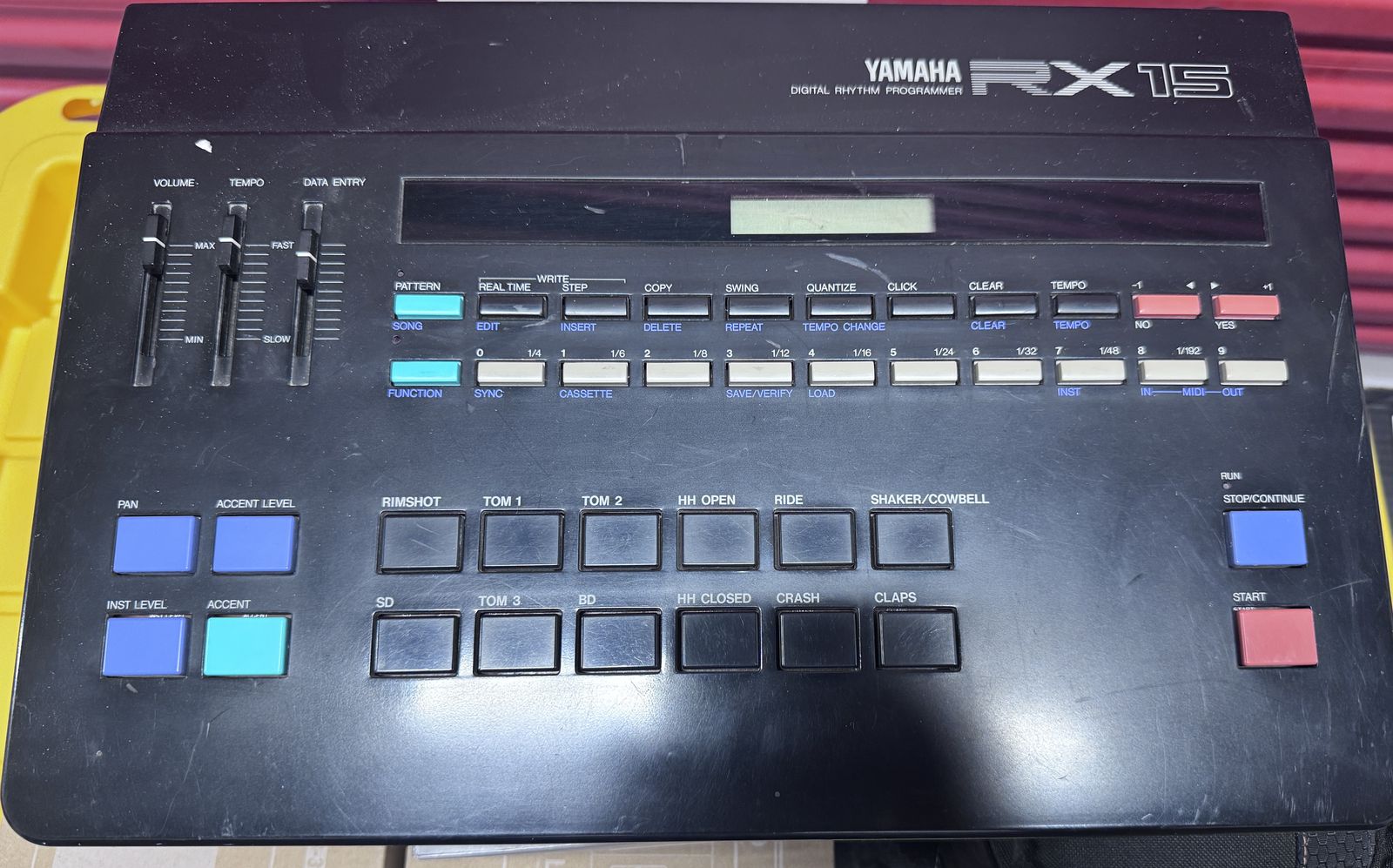 Vintage Yamaha RX15 Drum Machine, Needs work