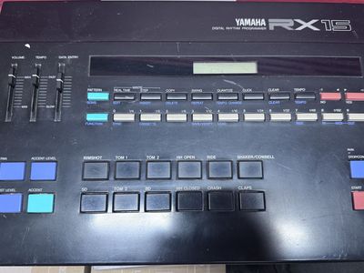 Vintage Yamaha RX15 Drum Machine, Needs work