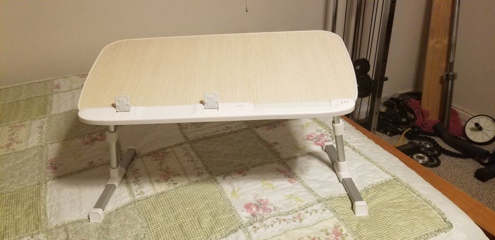 Desk, laptop, adjustable, like new