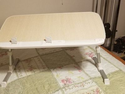 Desk, laptop, adjustable, like new