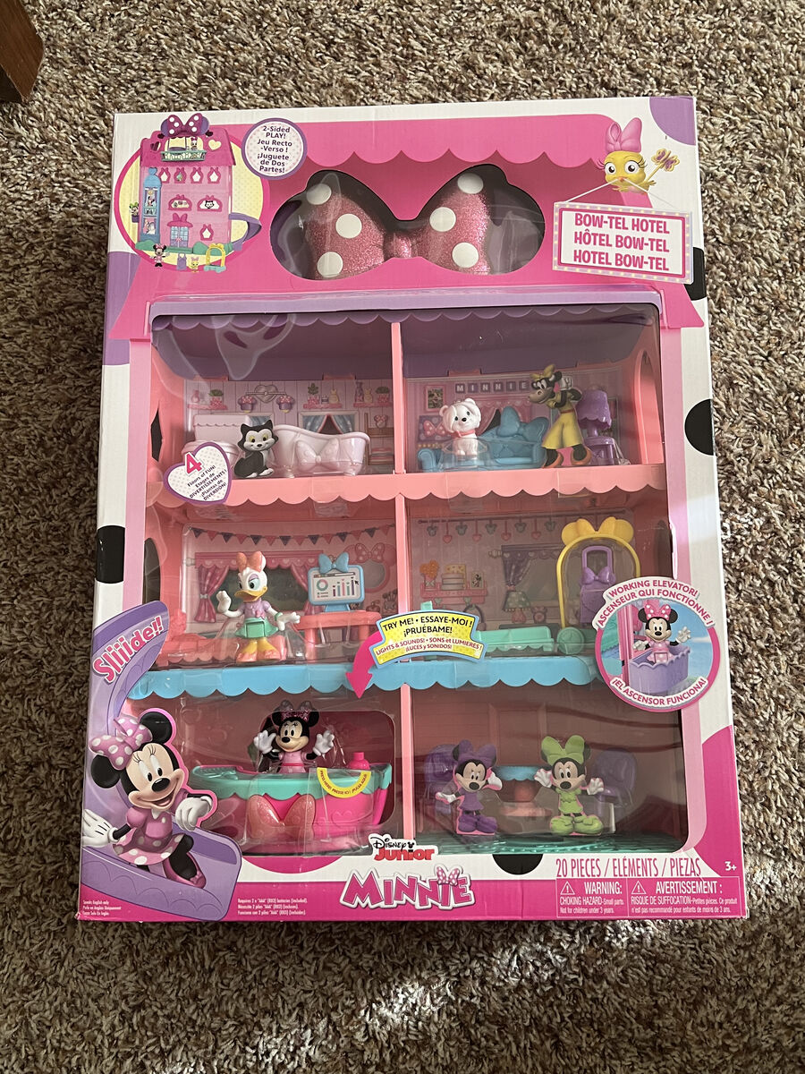 NEW: Disney Junior Minnie Mouse Bowtel Hotel