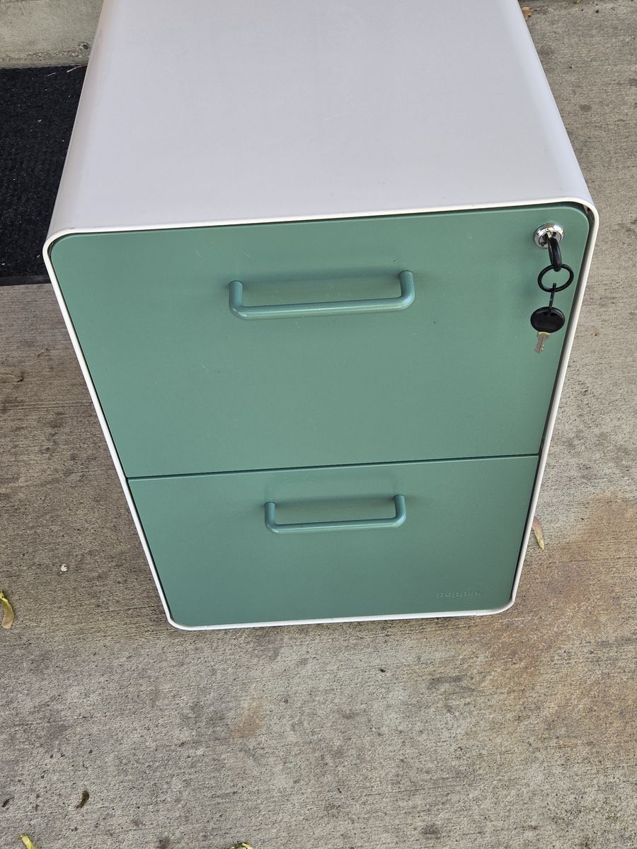 Poppin brand File cabinet - Stow Style high quality