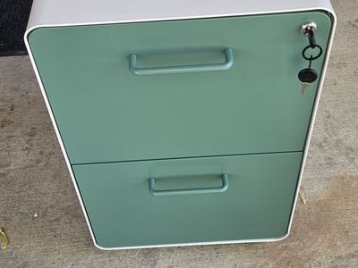 Poppin brand File cabinet - Stow Style high quality