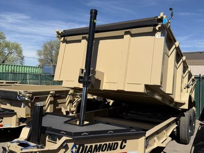 7x16 Dump Trailer Rental – High Side Heavy Duty Trailer