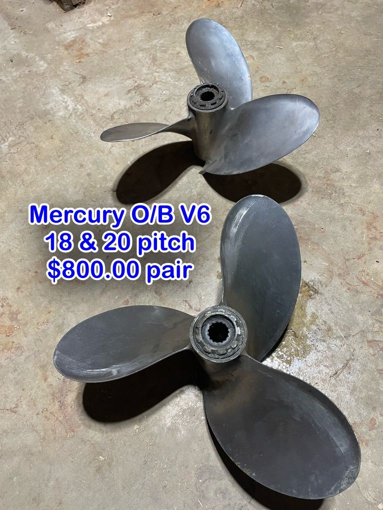 V6 Mercury Propellers