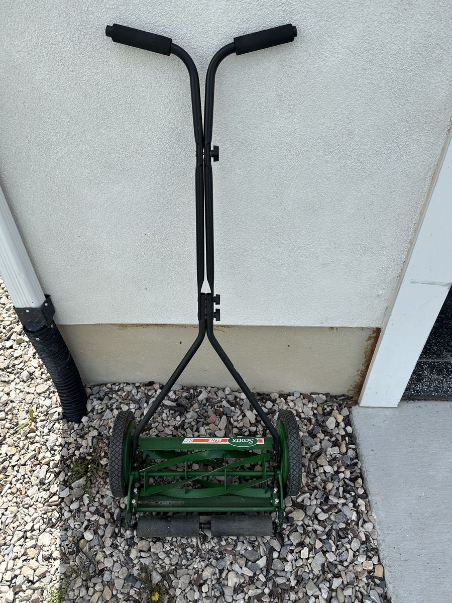 Scott’s elite push mower 16inch