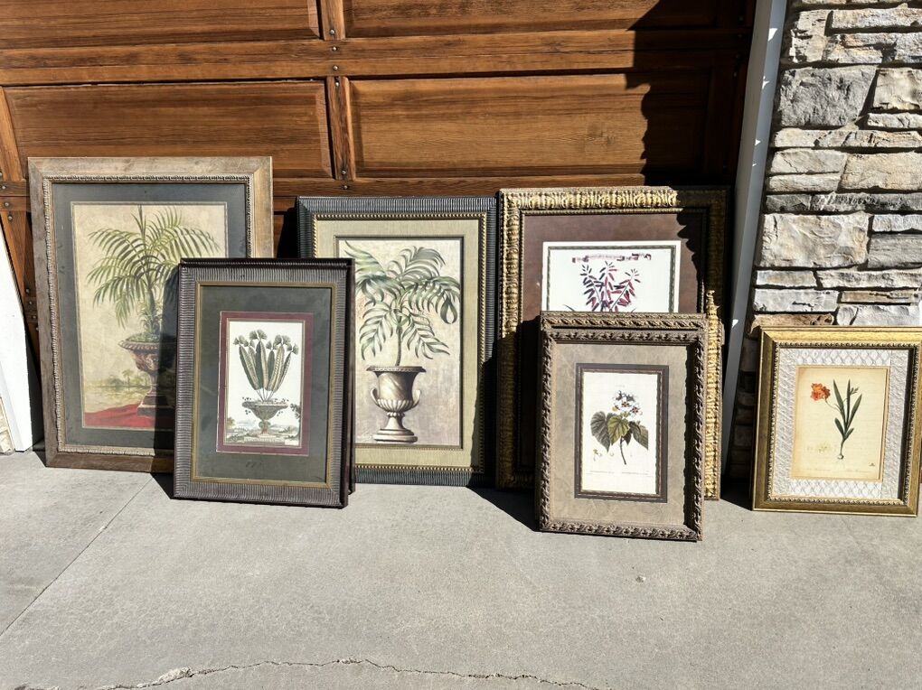 LOTS of Framed Art
