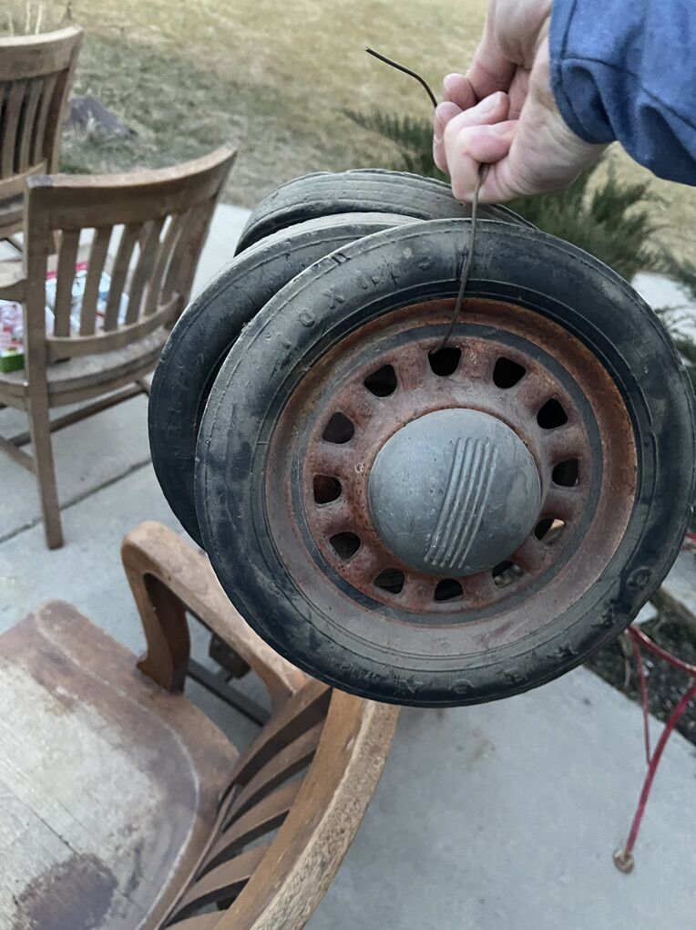 Antique Wagon Wheels 100+ year Old