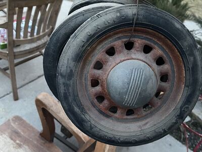 Antique Wagon Wheels 100+ year Old