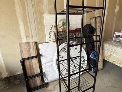 Metal Wire kitchen Shelving Unit Tall Standing 5-Tier Rack