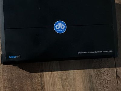 Neo5v2 2750 W 5 channel Amplifier