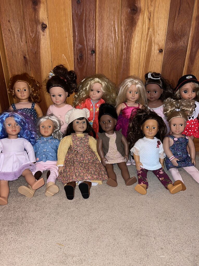 18-Inch Dolls - $10 Each