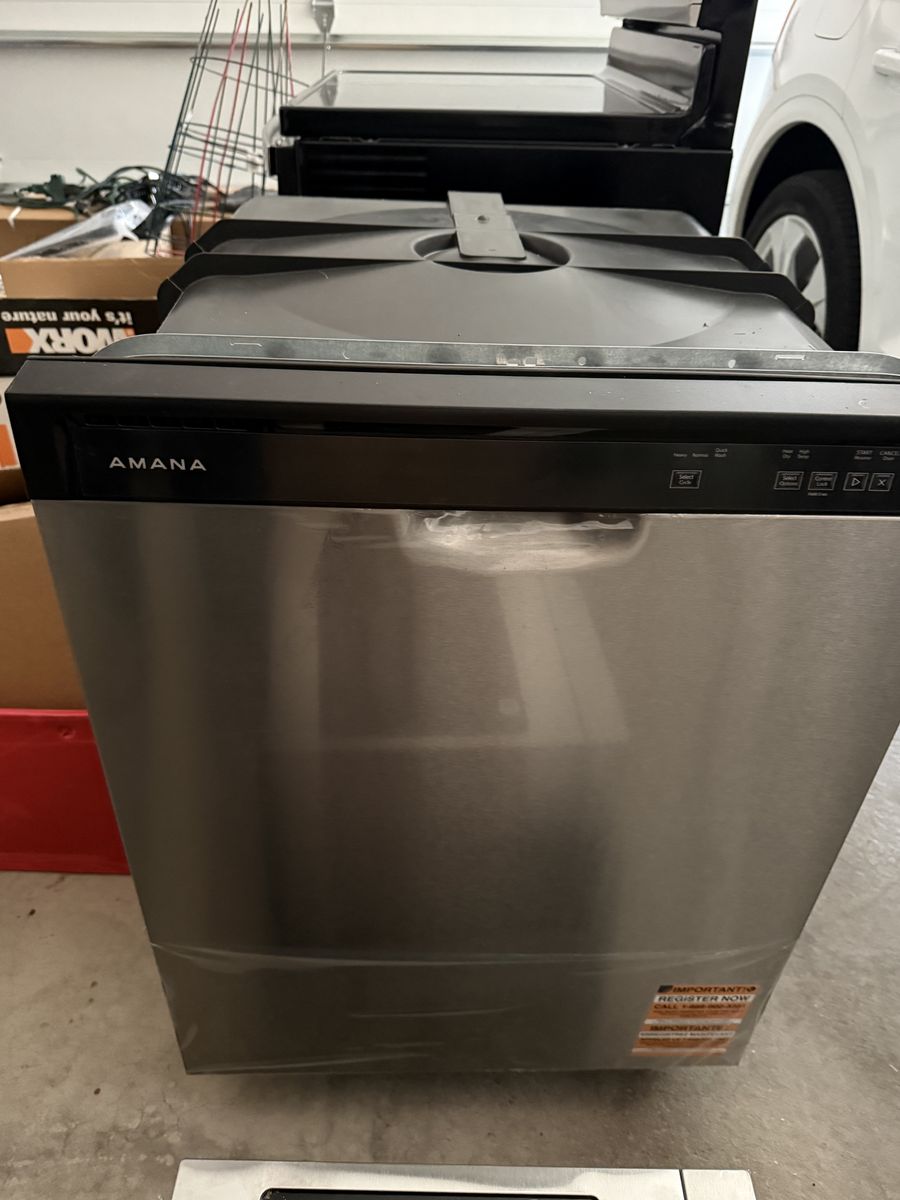 Amana 24” Stainless Steel Dishwasher-New