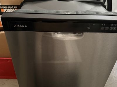 Amana 24” Stainless Steel Dishwasher-New