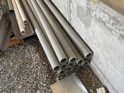 120 feet of 2.5 inch schedule 40 conduit