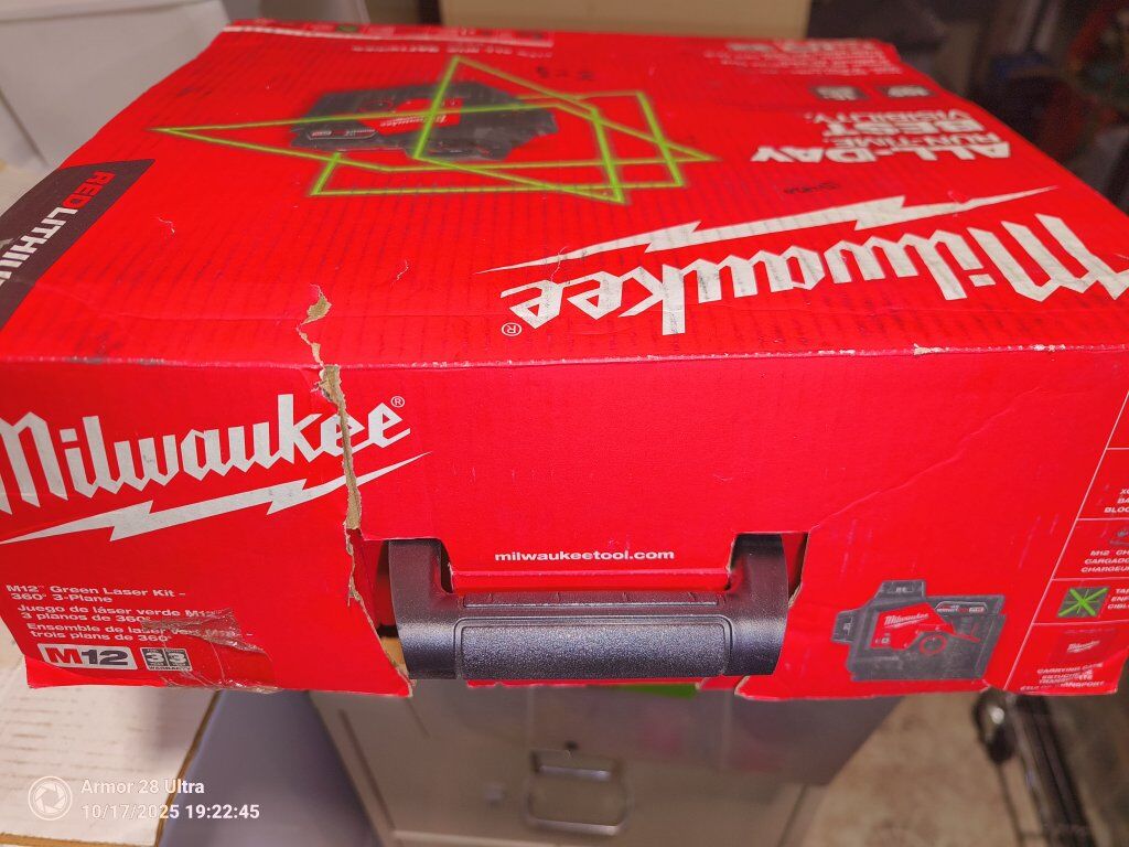 NEW Milwaukee M12 3-plane Laser