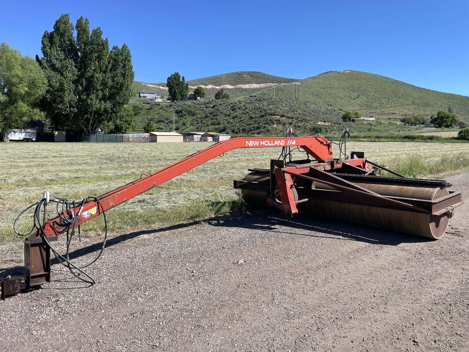 Land roller rock roller