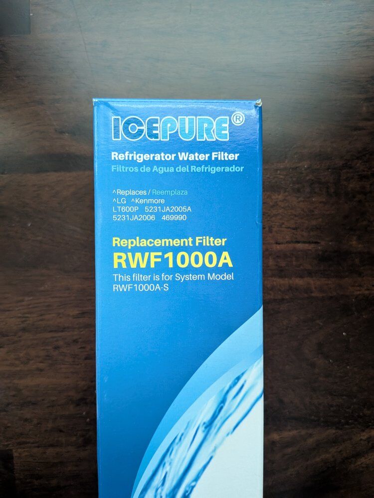 FREE! -> Water filter for LG & Kenmore fridge