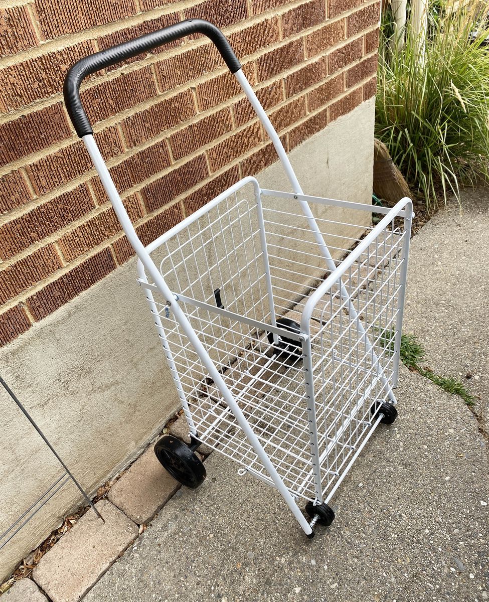 Metal Rolling Utility Shopping Cart
