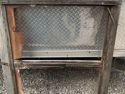 Barn window frame screens