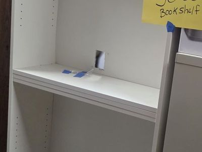 White Billy Bob bookshelf