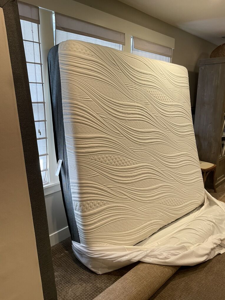 King Size Gel Mattress And Box Springs