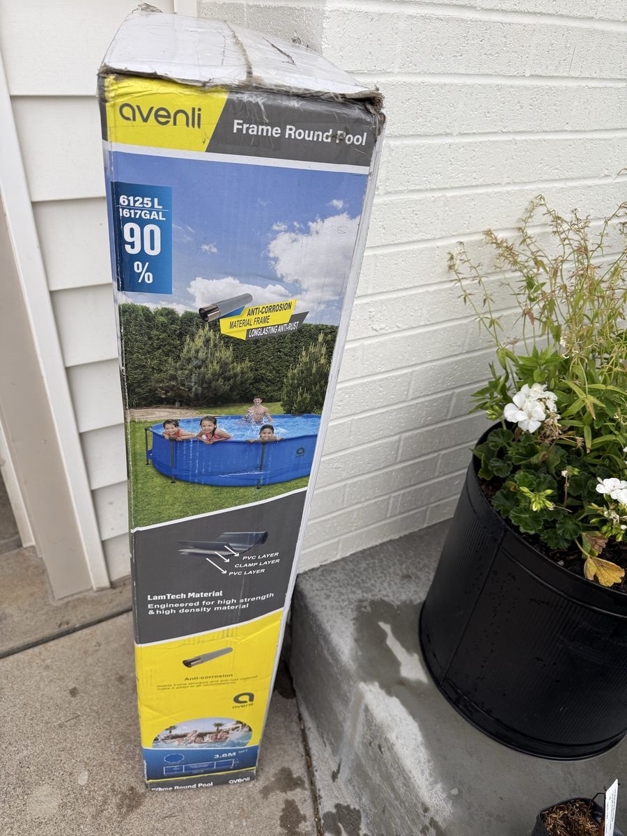 New 12 Foot Outdoor Pool