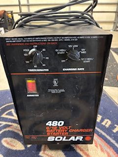 solar 480 battery charger and jumper