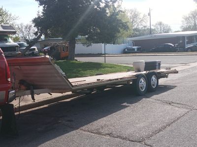 20' foot flatbed trailer project
