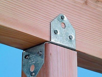 Simpson Strong-Tie BC4 Post Cap - Galvanized 18-Ga