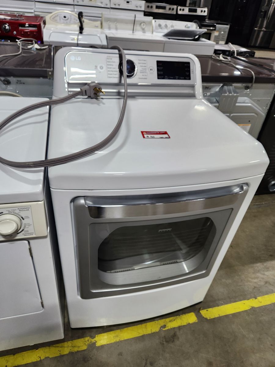 BEAUTIFUL LG TOPLOAD ELECTRIC DRYER! W-WARRANTY