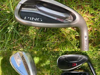 4 WEDGES, 1 PRICE. PING, C3i x2, WARRIOR CUSTOM