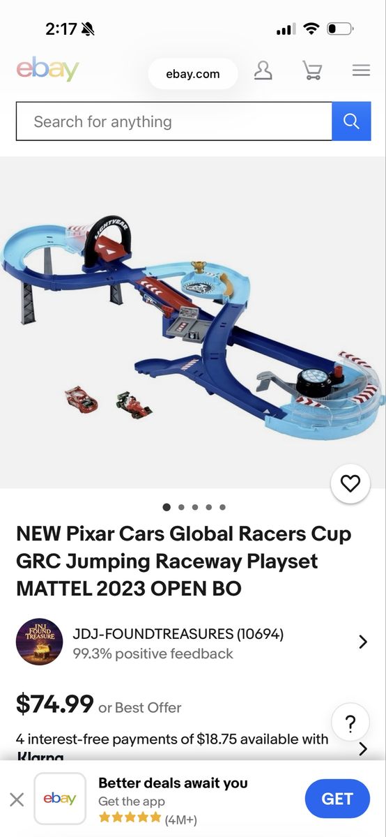 Dianey Pixar Cars Playset