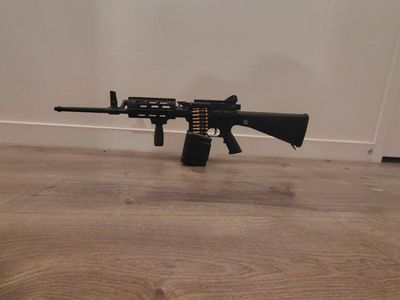 Golden Eagle AR LMG 18.75" Barrel version Airsoft AEG